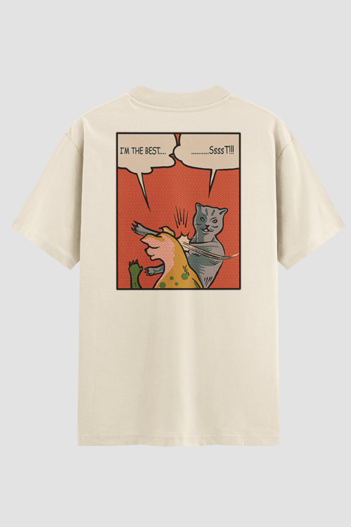 Camiseta Oversized Funny Comic Onfight