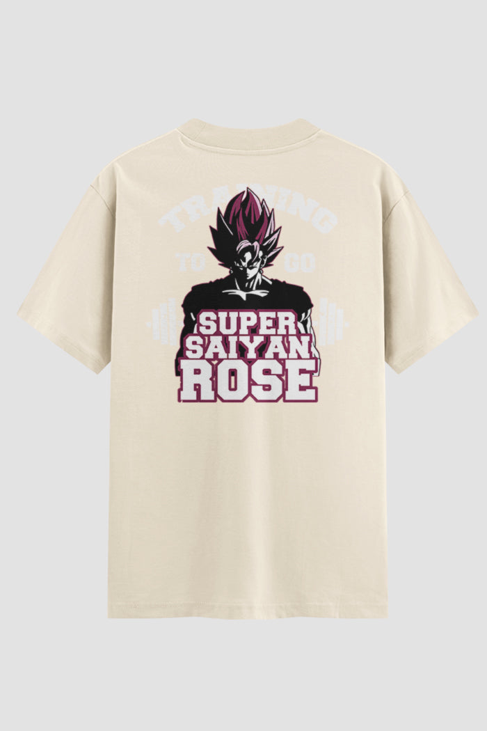 Camiseta Oversized Super Saiyan Rose Onfight