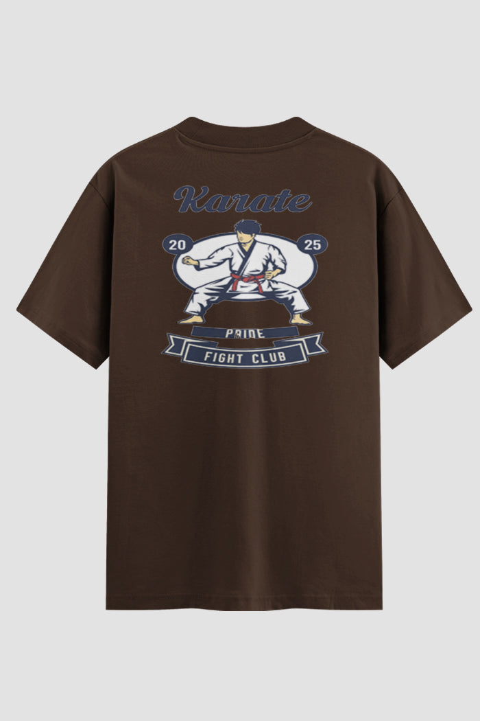 Camiseta Oversized Karate Fight club