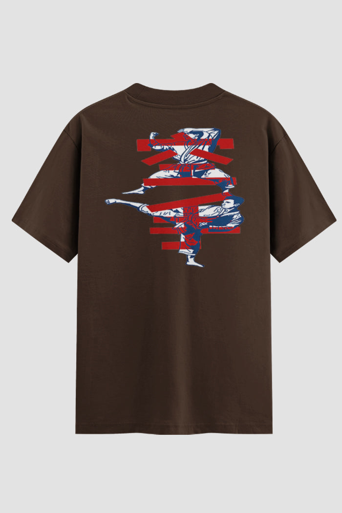 Camiseta Oversized Karate Motion Of The Dojo