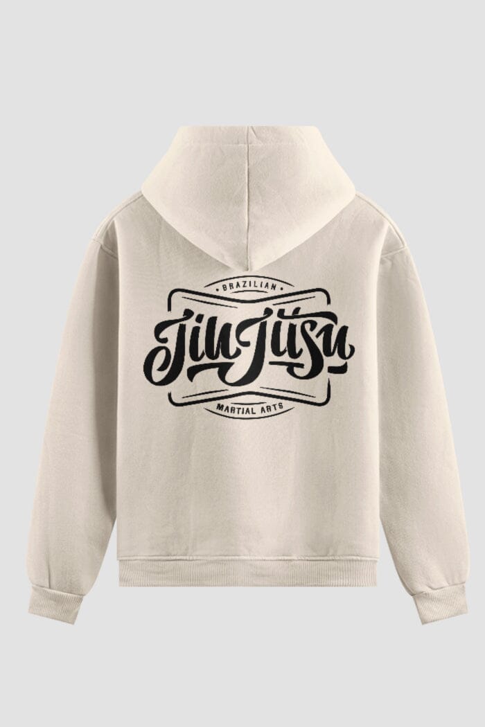 Moletom Jiu-Jitsu Brazilian Martial Arts Moletom jiu-jitsu OnFight P Off White