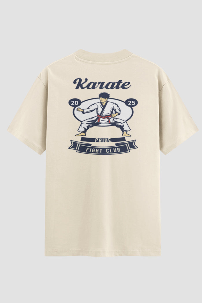 Camiseta Oversized Karate Fight club