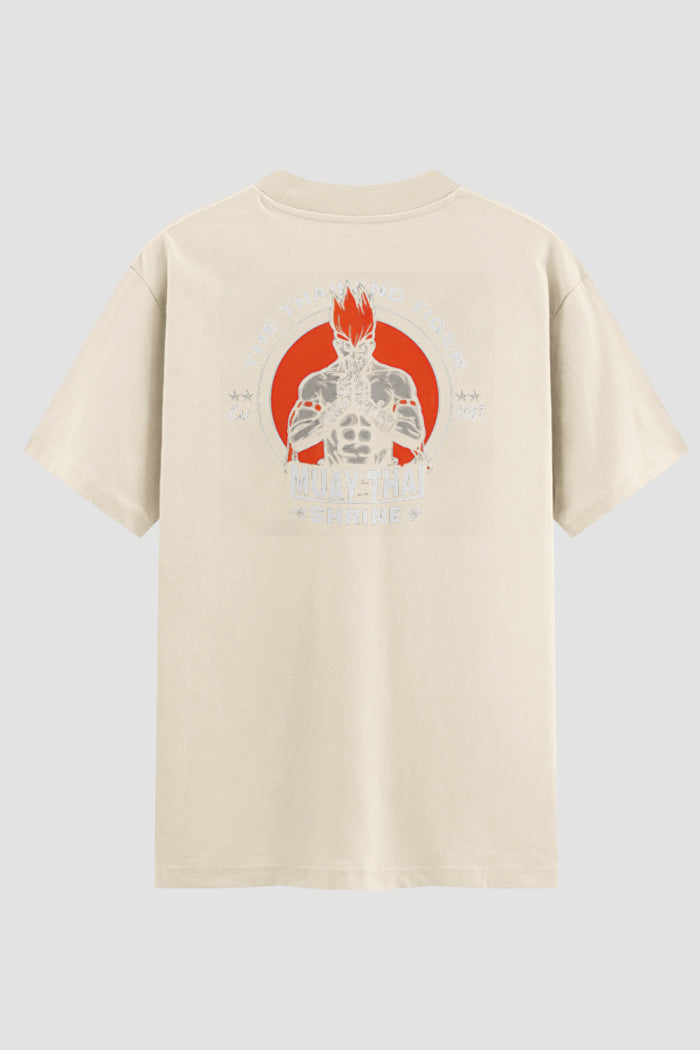 Camiseta Oversized Muay Thai Fierce Duel