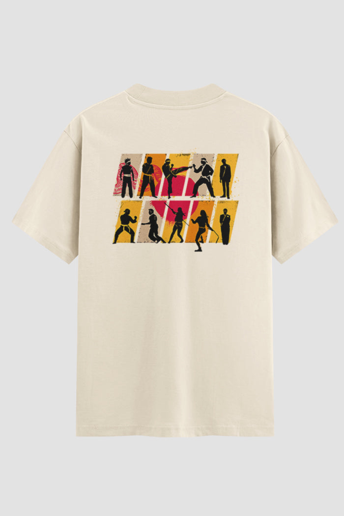 Camiseta Oversized Karate Ramen Killer Drip