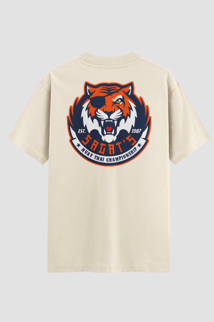 Camiseta Oversized Muay Thai Thunder Tiger
