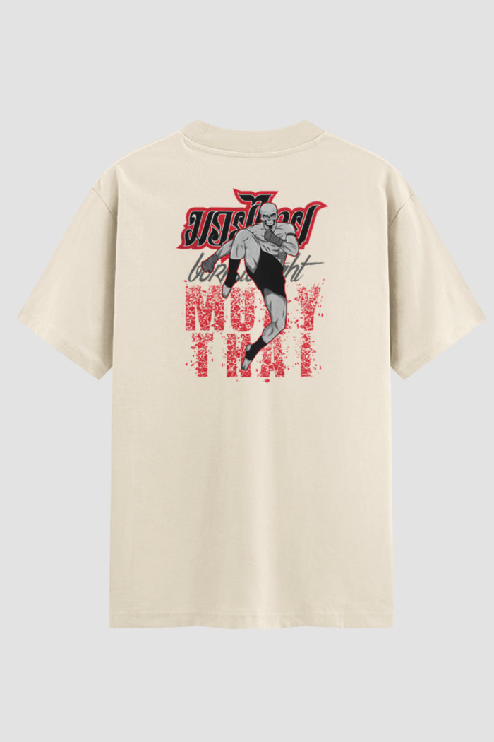 Camiseta Oversized Muay Thai Fighting Spirit