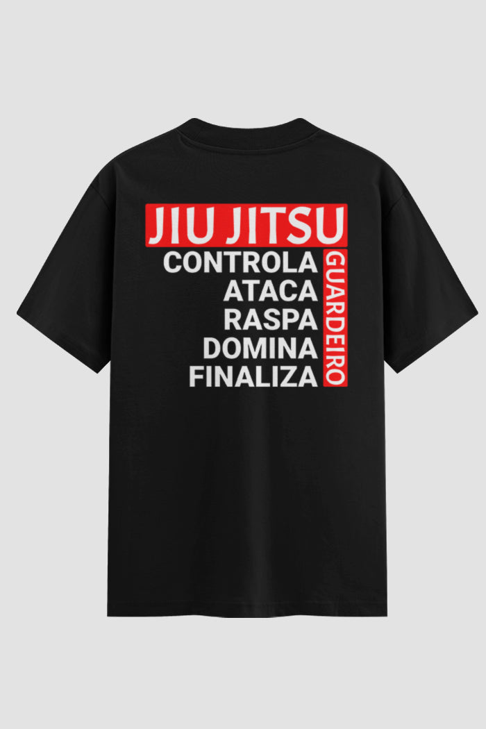Camiseta Oversized Jiu-Jitsu Guardeiro