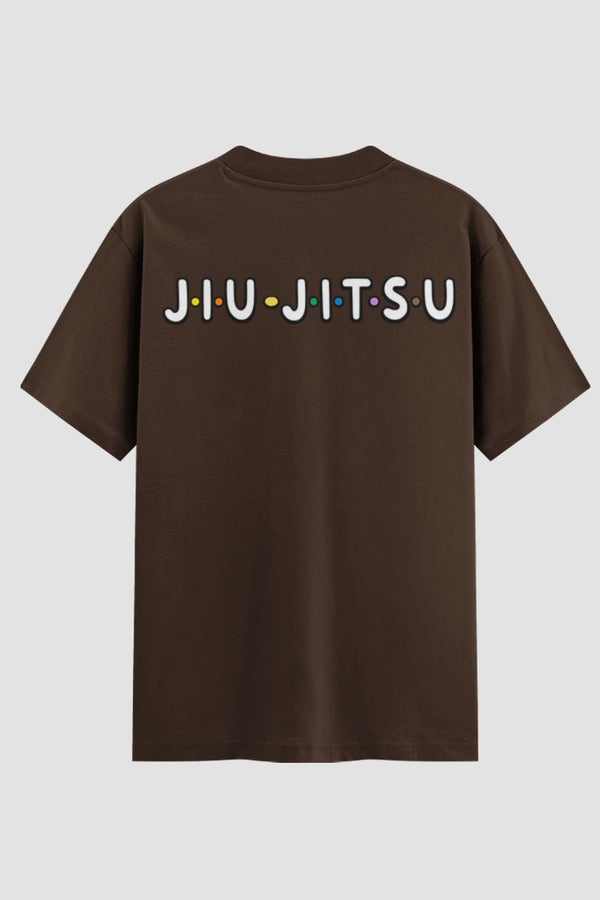 Camiseta Oversized Jiu-Jitsu cores
