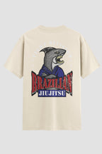 Camiseta Oversized Suedine Jiu-Jitsu Fight Division BJJ