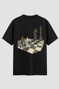 Camiseta Oversized Suedine Jiu-Jitsu Checkmate