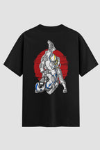 Camiseta Oversized Suedine Jiu-Jitsu Astronaut Fighters