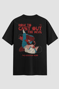 Camiseta Oversized Jiu-Jitsu How to Cast out the Devil