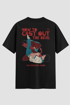 Camiseta Oversized Jiu-Jitsu How to Cast out the Devil