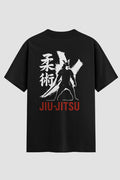 Camiseta Oversized Suedine Jiu-Jitsu Bushido Samurai