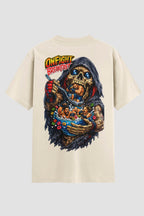 Camiseta Oversized Suedine Onfight Breakfast - Limited Edition