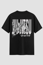 Camiseta Oversized Suedine Jiu-Jitsu Tap snap or nap