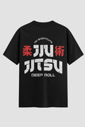 Camiseta Oversized Suedine Jiu-Jitsu Deep Roll