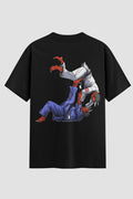 Camiseta Oversized Suedine Jiu-Jitsu Devil