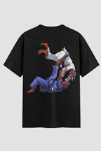 Camiseta Oversized Suedine Jiu-Jitsu Devil