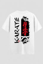Camiseta Oversized Suedine Karate Kyokushin Kanji