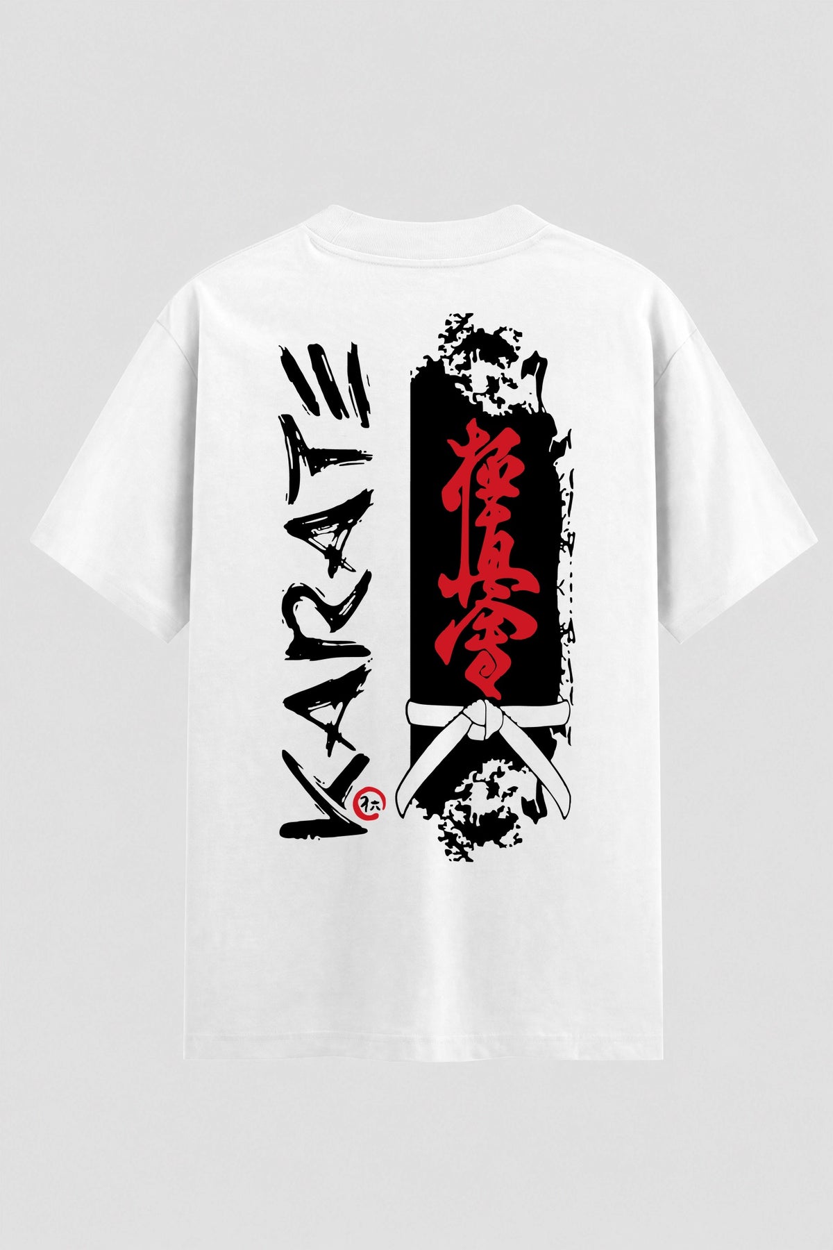 Camiseta Oversized Suedine Karate Kyokushin Kanji