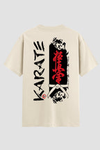 Camiseta Oversized Suedine Karate Kyokushin Kanji
