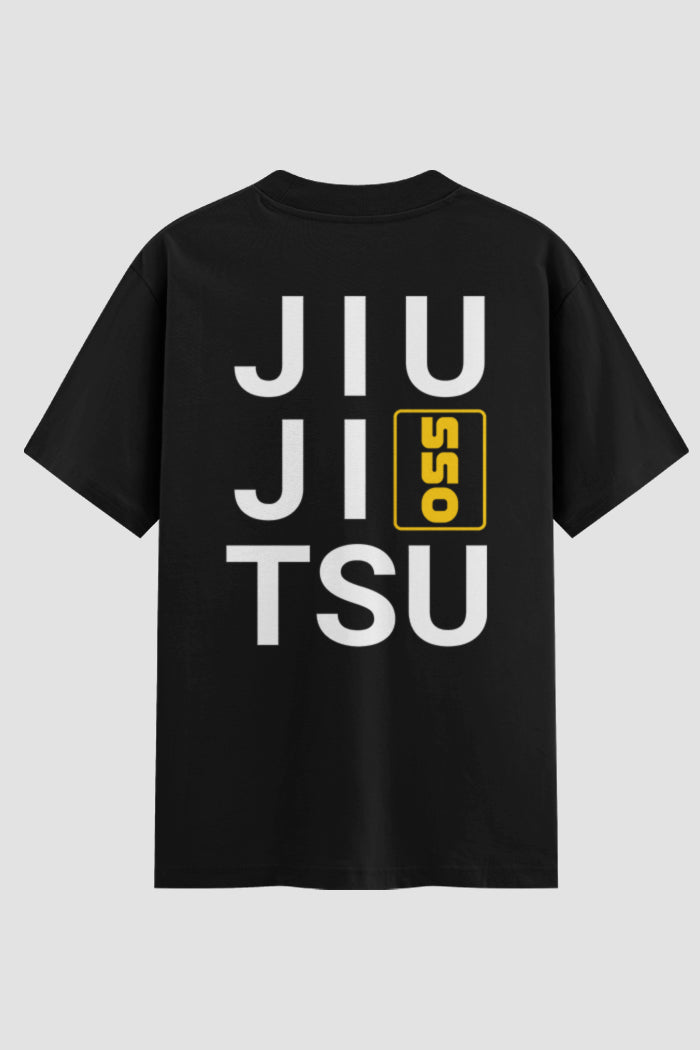 Camiseta Oversized Suedine Jiu-Jitsu OSS