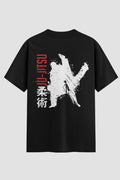 Camiseta Oversized Suedine Jiu-Jitsu Silent Warrior