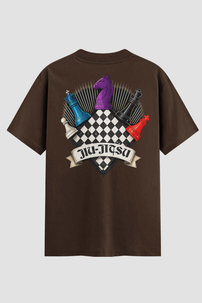 Camiseta Oversized Suedine Jiu-jitsu Checkmate Jiu-Jitsu