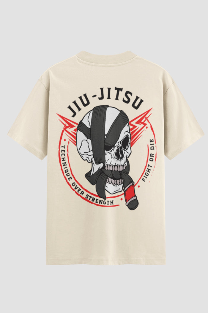 Camiseta Oversized Jiu-Jitsu Lute ou Morra