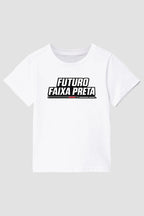 Camiseta infantil jiu-jitsu Futuro faixa preta