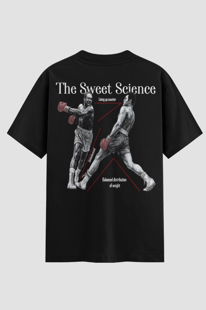 Camiseta Oversized Boxe The Sweet Science