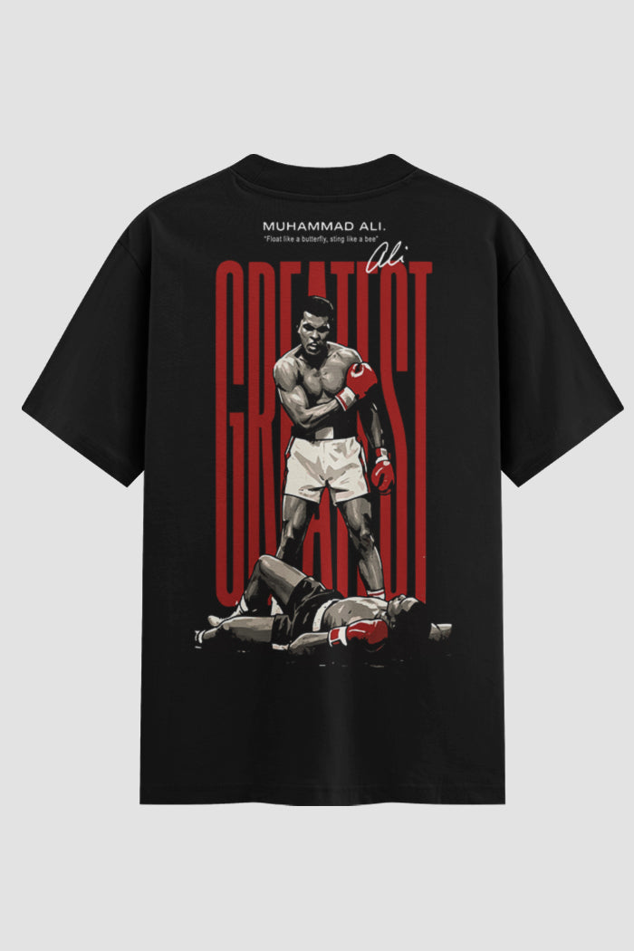 Camiseta Oversized Boxe Float Like a Butterfly