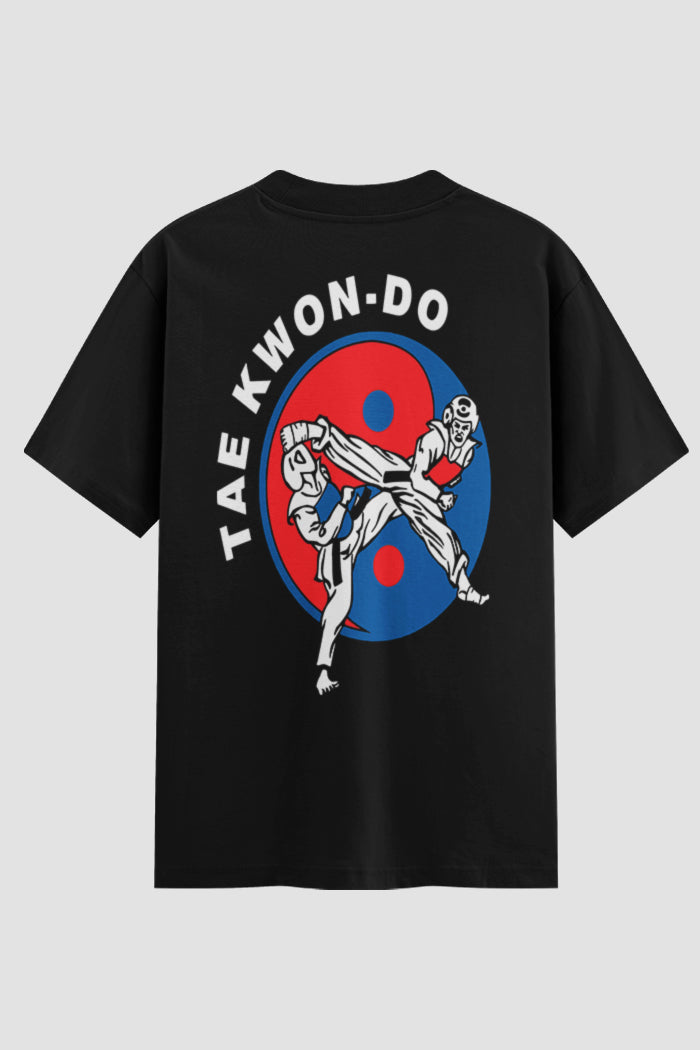 Camiseta Oversized Suedine Taekwondo Tae kwon-do