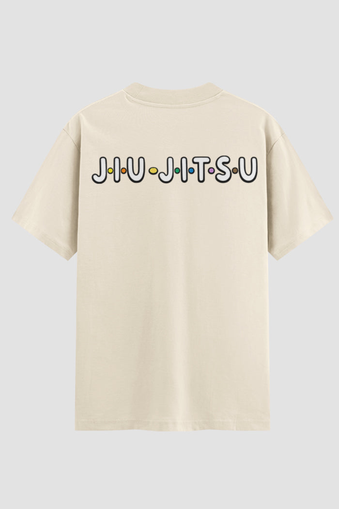 Camiseta Oversized Jiu-Jitsu cores