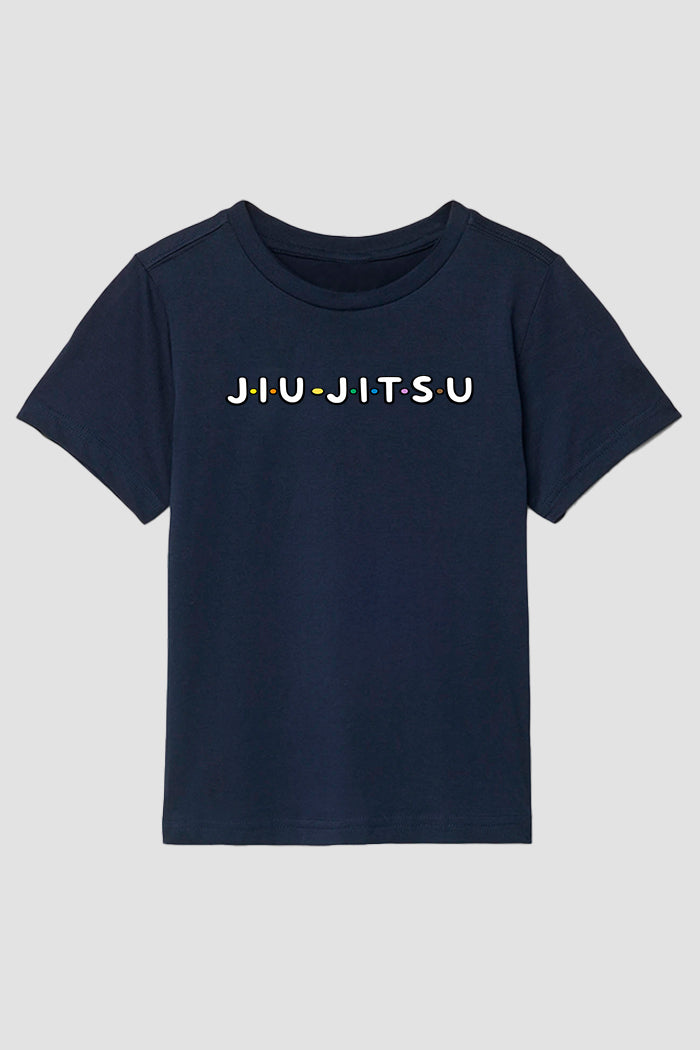Camiseta infantil jiu-jitsu cores