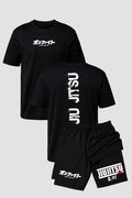 Kit Camiseta algodão com Short Dry Fit Jiu Jitsu BJiu