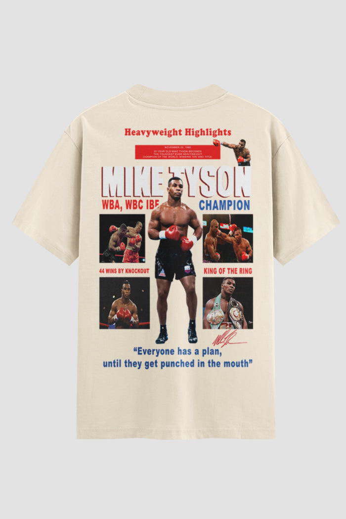 Camiseta Oversized Boxe king of the ring