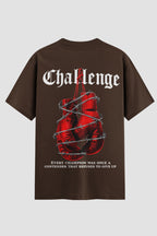 Camiseta Oversized Suedine Challenge