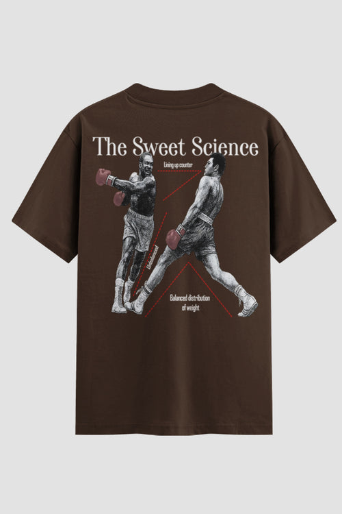 Camiseta Oversized Suedine Boxe The Sweet Science