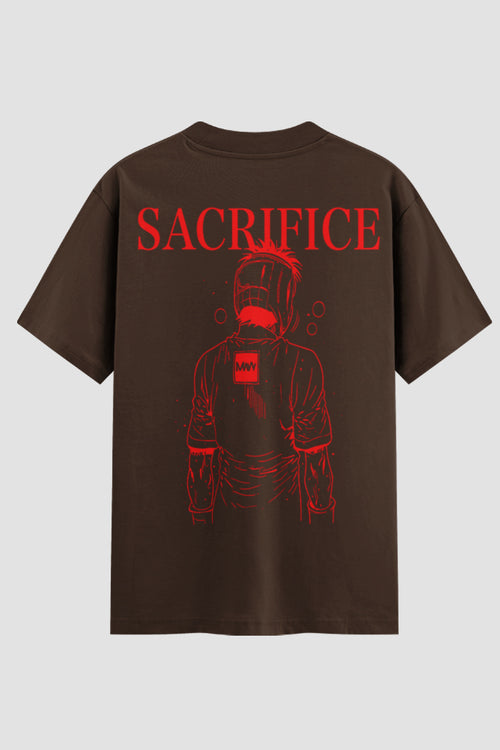 Camiseta Oversized Suedine Coleção Faith Sacrifice