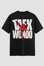 Camiseta Oversized Suedine Taekwondo Stay Golden