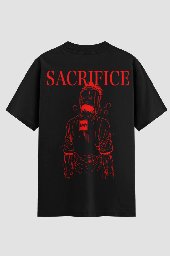 Camiseta Oversized Suedine Coleção Faith Sacrifice