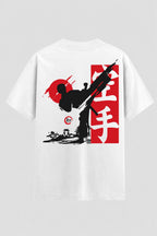 Camiseta Oversized Suedine Karate Kanji 空手