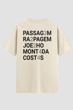 Camiseta Oversized Suedine Jiu-Jitsu Passagem Raspagem Joelho Montada Costas