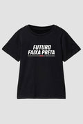 Camiseta infantil jiu-jitsu Futuro faixa preta