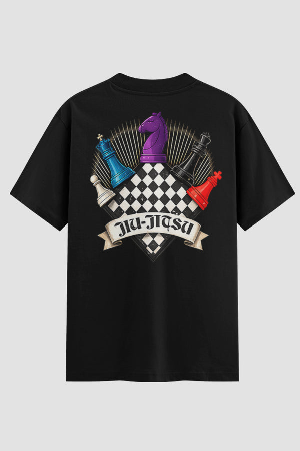Camiseta Oversized Suedine Jiu-jitsu Checkmate Jiu-Jitsu