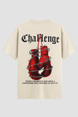Camiseta Oversized Suedine Challenge