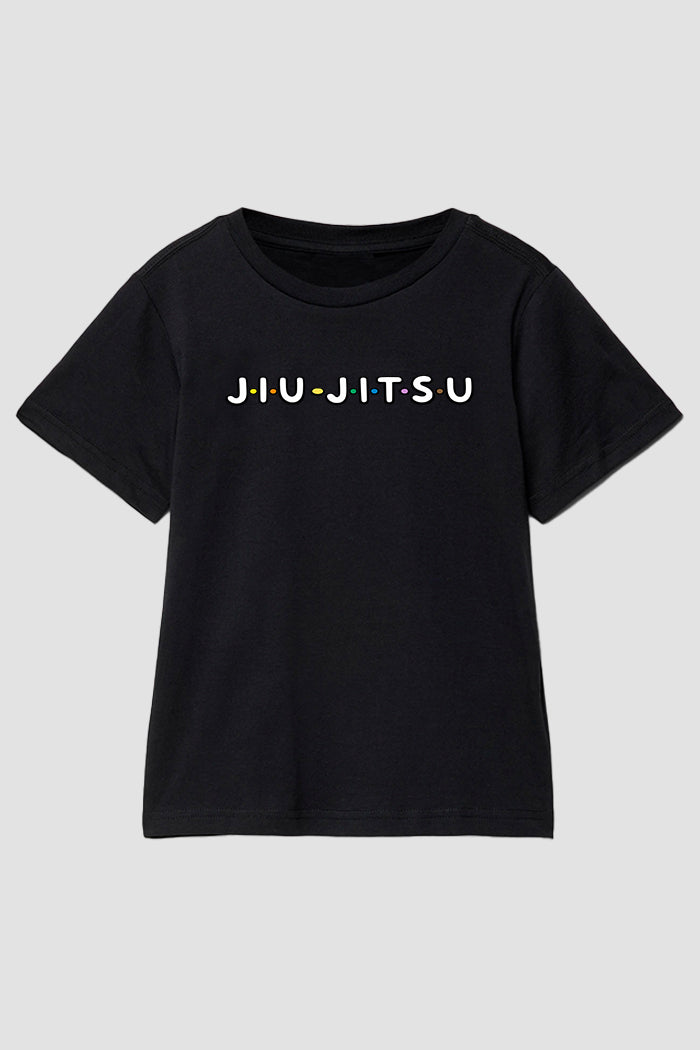 Camiseta infantil jiu-jitsu cores