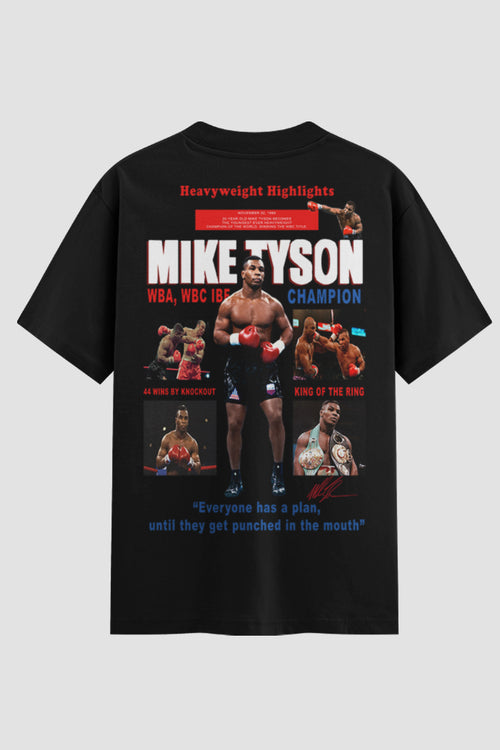 Camiseta Oversized Suedine Boxe king of the ring